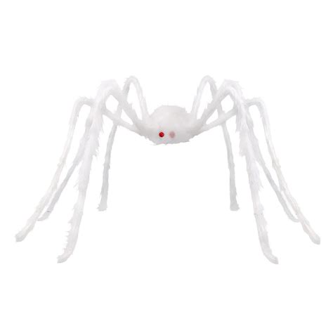 Bingli Giant Hallo Ween Hairy Realistic Scary White Props Decoration