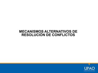 Mecanismos Alternativos De Resolucion De Conflictos Ppt Descarga