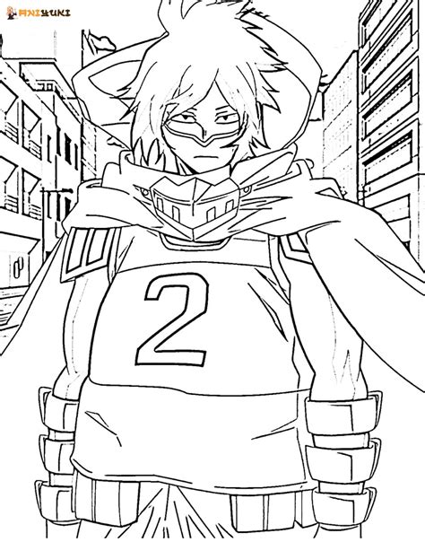 Desenhos Para Colorir De Tamaki Amajiki