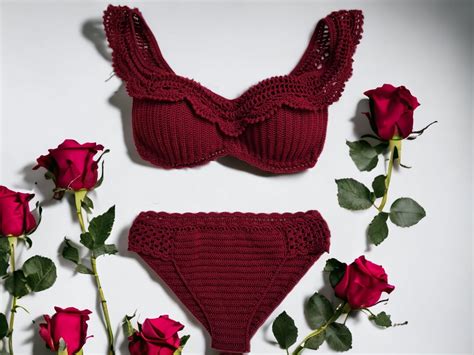 Crochet Lace Bikini Crochet Swimsuit Handmade Swimwear Etsy