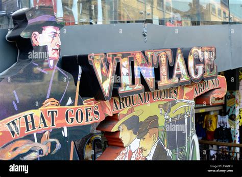 Camden market clothes vintage hi-res stock photography and images - Alamy