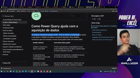 Powerbipowerquery O Que é O Power Query01a Youtube