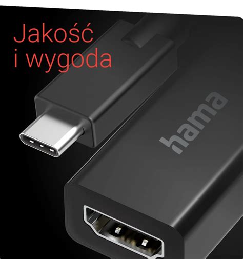 Adapter Hama Usb C Hdmi K Sklep Hama Mobile