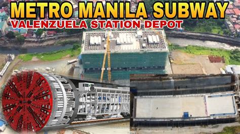 Latest Update Metro Manila Subway Valenzuela Station Depot Update