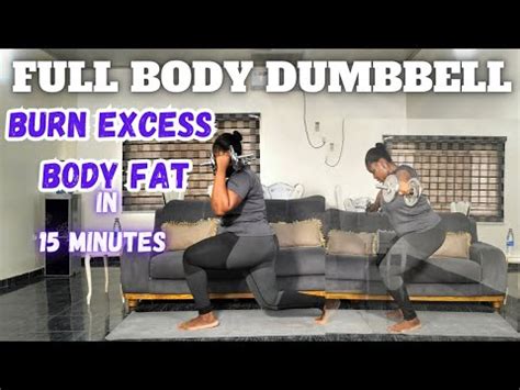 Chloe Ting S Fullbody Dumbbell Workout For Weight Loss Burn Exccess