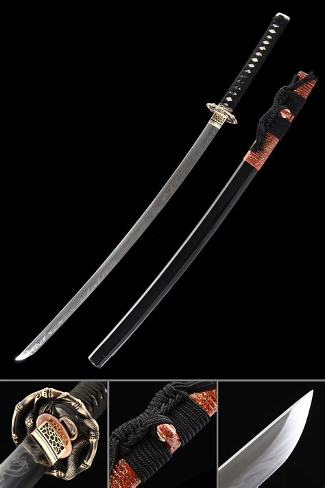 Katana Premium Espada Samurái Japonesa Hecha A Mano T10 Doblada