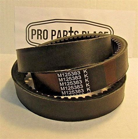 Pro Parts Place Oem Spec Aramid Belt Compatible With John Deere M