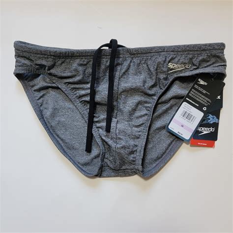 Faux Leather Swim Briefs For Men Mercari