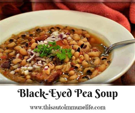 Crock Pot Black Eyed Pea Soup Recipe Black Eyed Pea Soup Main Dish Recipes Hearty Meals