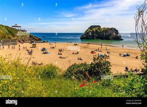 St Catherine S Island And Fort And The Sheltered Castle Beach In Tenby