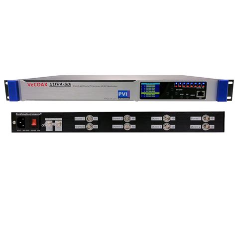 VECOAX ULTRA 8 SDI Professional 8 Channels CC SDI RF Modulator For SDI