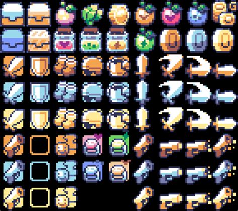 Pixelart Icons 16x16px by AxulArt