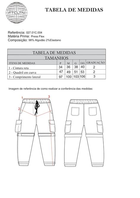 Introduzir Imagem Tabela Tamanho De Cal A Masculina Br