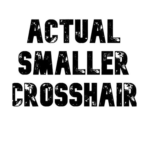 Actual Smaller Crosshair! Minecraft Texture Pack