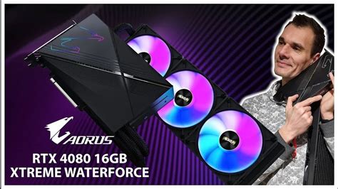 AORUS GeForce RTX 4080 XTREME WATERFORCE 16 Go Un AIO RGB Pour