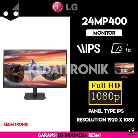 Jual Monitor Led Lg Mp B Ips Hz Fhd Hdmi D Sub Lg Mp