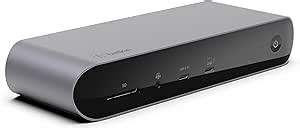 Belkin Connect Pro Thunderbolt 4 Dock Docking Station Space Grey