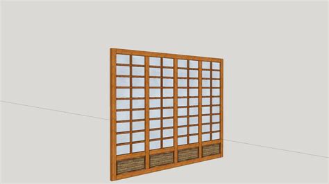 Japanese Door Style 3D Warehouse