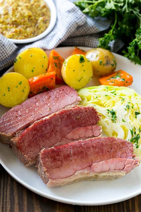 Slow Cooker Corned Beef and Cabbage - Dinner at the Zoo