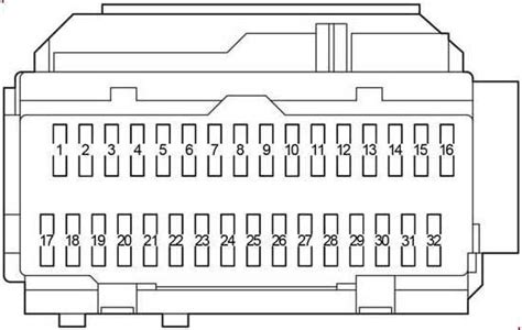 Toyota Sienna Hybrid Awd Fuse Box Diagrams