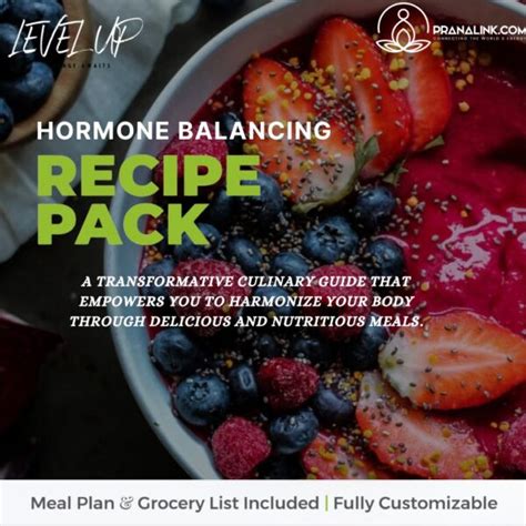 Hormone Balancing Recipe Pack Pranalink