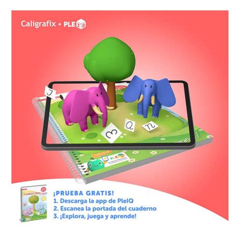 Libro Interactivo Pleiq Trazos Y Letras 1 Caligrafix Cuotas sin interés