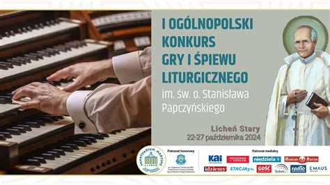 I Og Lnopolski Konkurs Gry I Piewu Liturgicznego Pa Dziernika