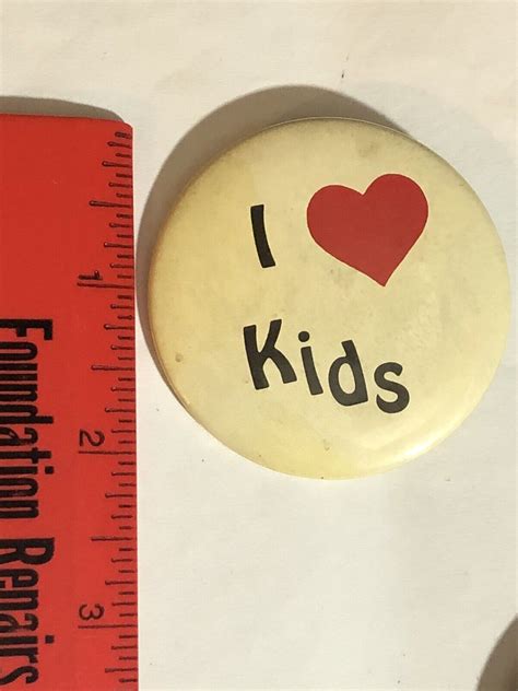 I ️ Kids Pinback Button Ebay