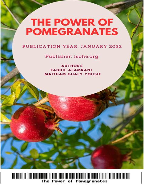 Pdf The Power Of Pomegranates Harnessing The Health Benefits Of This Superfruit