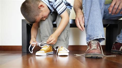 Plantilla Para Aprender A Atarse Los Cordones Orientacion Andujar