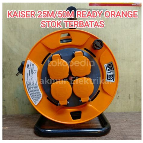 Jual Roll Kabel kaiser 25meter/50 meter Kaiser kabel roll kabel gulung - KAISER, 25meter ...