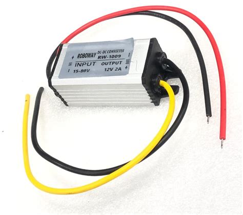 Dc 15 80v To 12v 2a 24w Buck Boost Dcdc Power Converters Step Up Down Ip68 At Rs 600piece