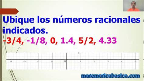 Ubicaci N De Los N Meros Racionales En Recta Num Rica Matem Tica