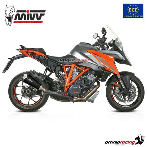 Mivv Exhaust Slip On Delta Race Approved Accaio Nero Ktm