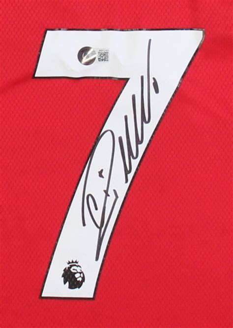 Cristiano Ronaldo Signed Manchester United Jersey Beckett Pristine