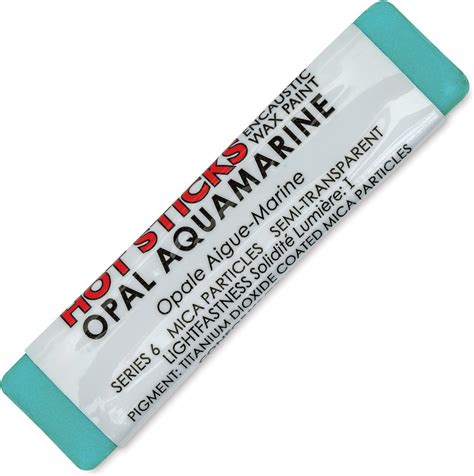 Amazon Hot Sticks Encaustic Wax Paints Opal Aquamarine