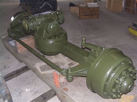 Military Truck Parts Rebuilt 5 Ton Steering Axle W Hydraulic Brakes Ebay