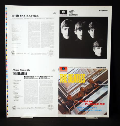 The Beatles With The Beatles Please Please Me Uk Artwork 601083