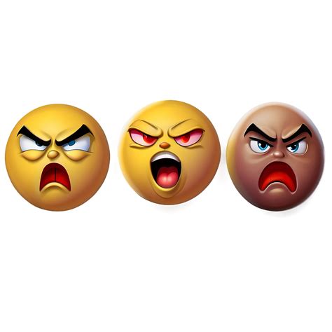 Download Angry Emoji For Texting Png 23 | Wallpapers.com