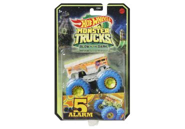 Žaislinis džipas HOT WHEELS šviečiantis tamsoje vnt BARBORA