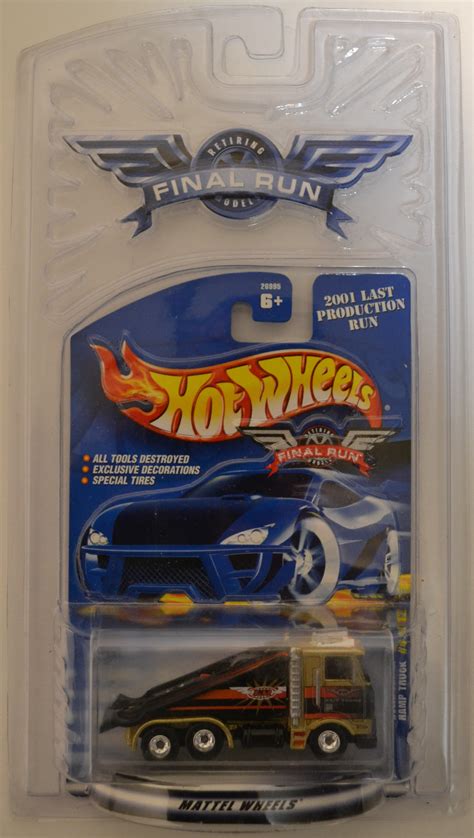 Hot Wheels Ramp Truck Black Bronze Of HW Last Production Run Series Scale