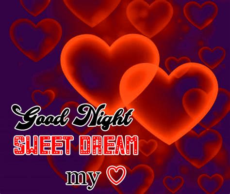 Two Red Heart Good Night Sweet Dream My Love Pics Good Night Sweet