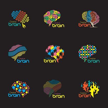 Brain Logos Stockvector Royalty Vrij FreeImages