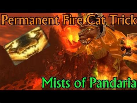 Feral Druid Tips And Tricks Permanent Fire Cat With Normal Weapon