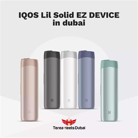 Iqos Lil Solid Ez Black In Dubai Uae Terea Heets Dubai