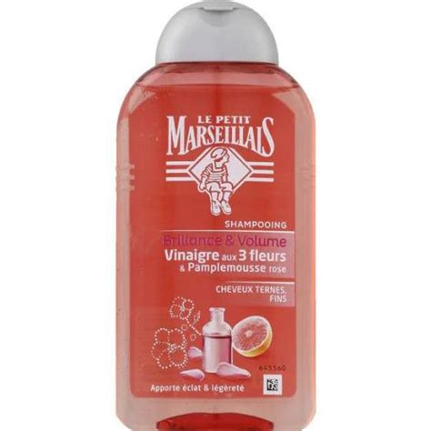 Le Petit Marseillais Shampooing Brillance Volume Vinaigre Aux