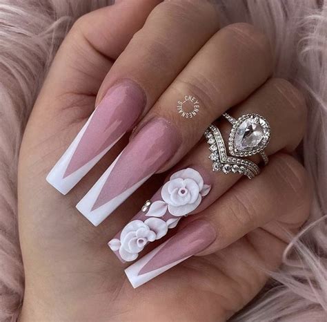 Pin By Terry On Nails In Stylish Nails Art Coffin Nails Long