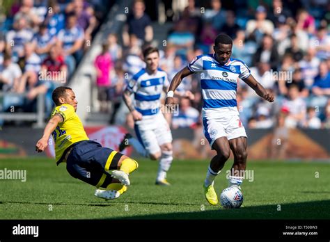 English Bright Osayi Samuel Of Queens Park Rangers Hi Res Stock