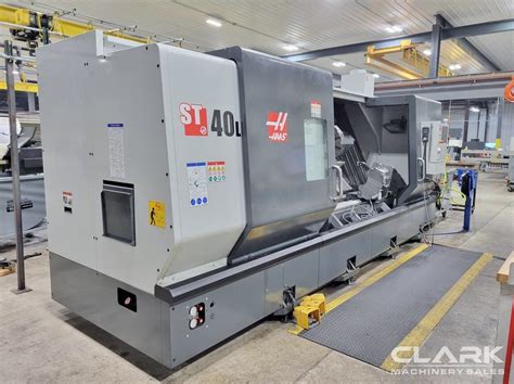 Used 2019 Haas St 40l Cnc Lathes 2 Axis 497028 Clark Machinery Sales Llc