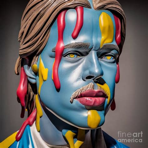 Brad Digital Art By Billy Fine Art America